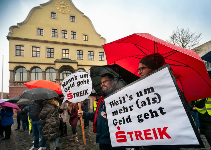 Zehn Standorte sind wegen Streiks geschlossen